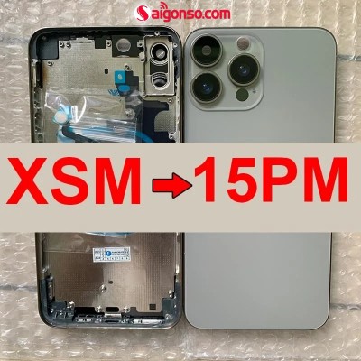 Độ vỏ iPhone Xs Max lên iPhone 15 Pro Max